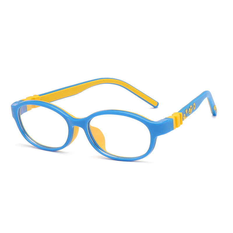顶级质量保证的儿童眼镜儿童眼镜光学架，男女通用光学眼镜LT6624-c5