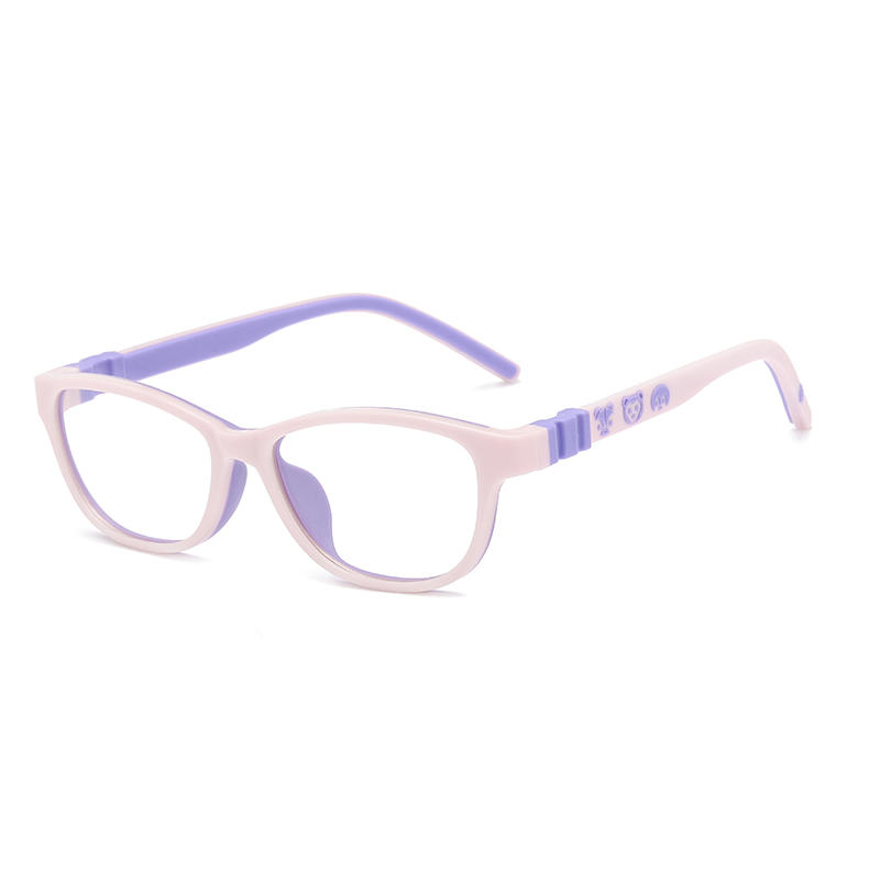 TR90儿童彩色眼镜时尚儿童光学定制阅读眼镜LT6605-c14