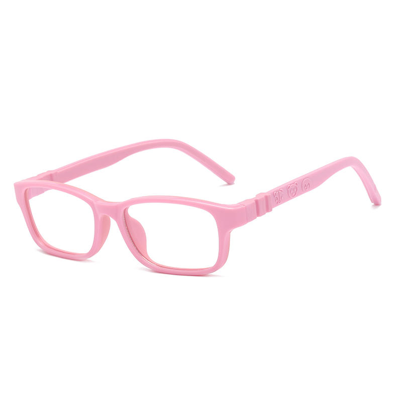 时尚学生眼镜架儿童设计师男女皆宜的儿童眼镜架LT6602-RTS-c19